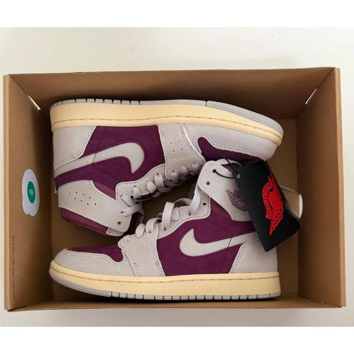 Nike shoes - Jordan 1 Zoom Air Comfort 2 - Purple 9