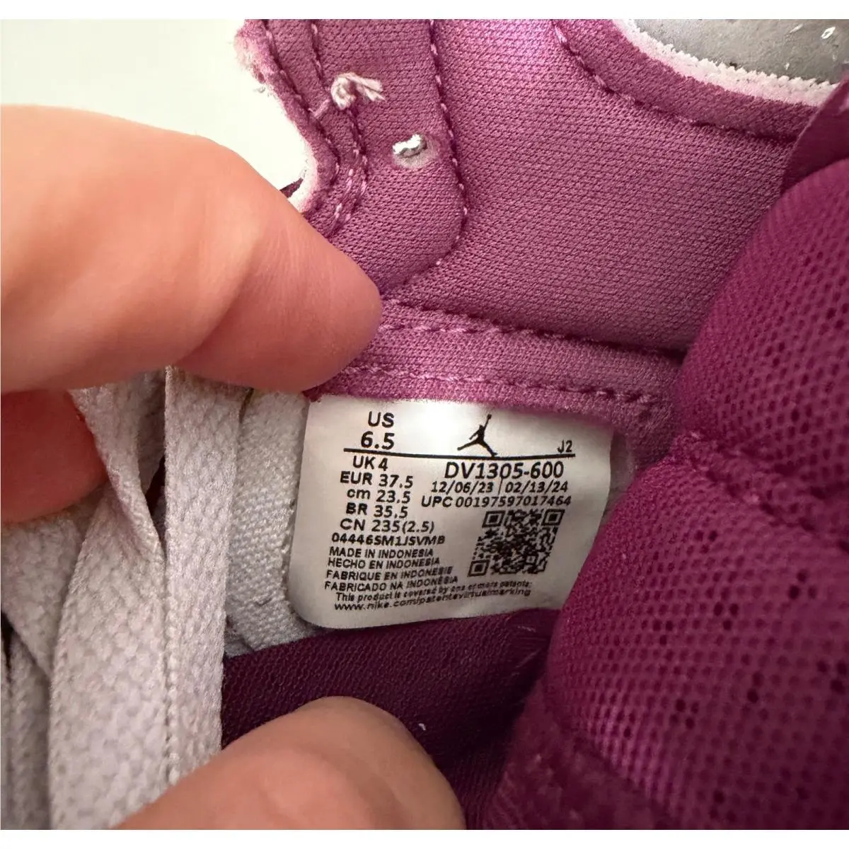 Nike shoes - Jordan 1 Zoom Air Comfort 2 - Purple 4