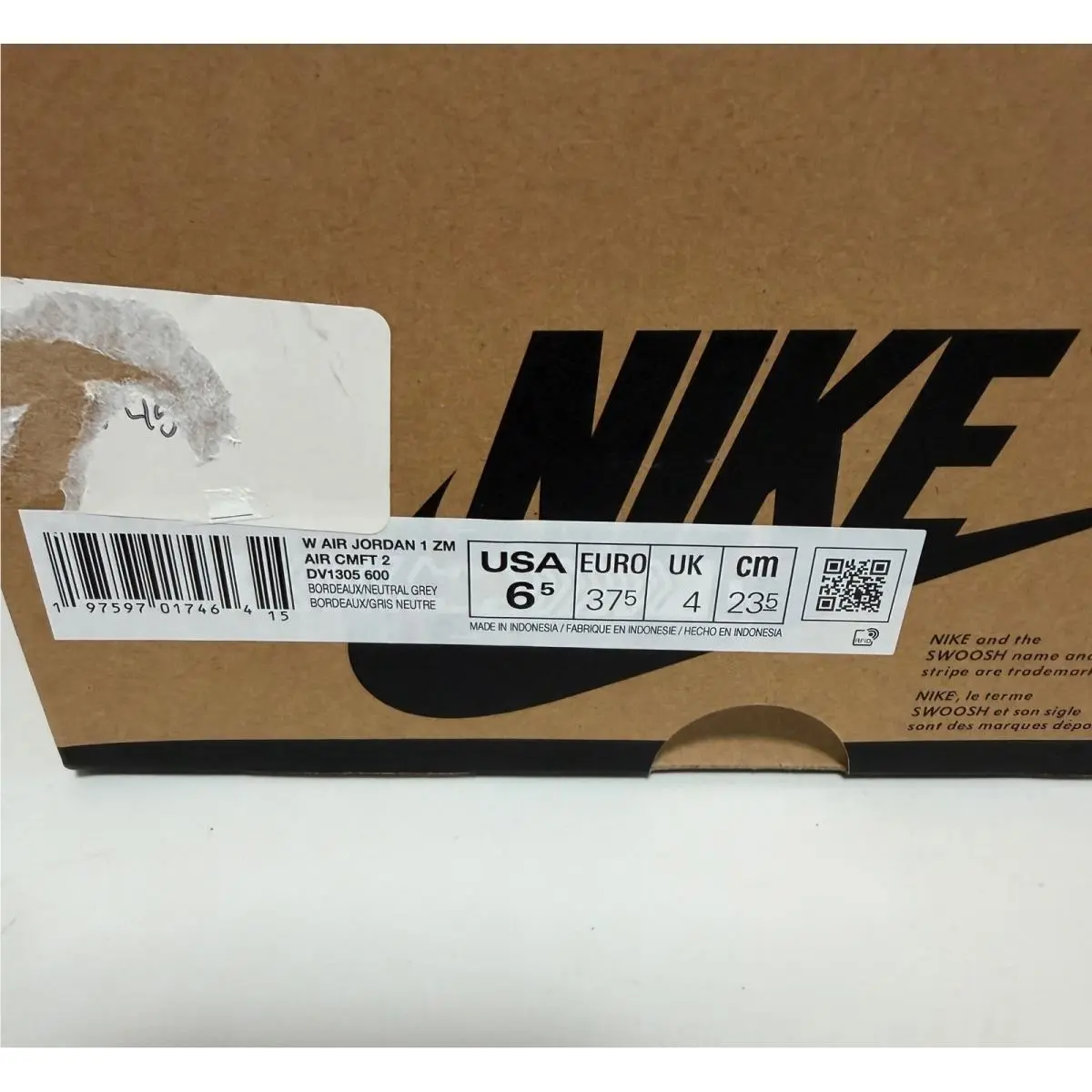 Nike shoes - Jordan 1 Zoom Air Comfort 2 - Purple 6