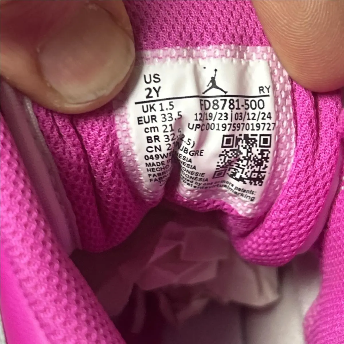 Nike shoes - Air Jordan 1 Mid - Air Mid - Pink 4