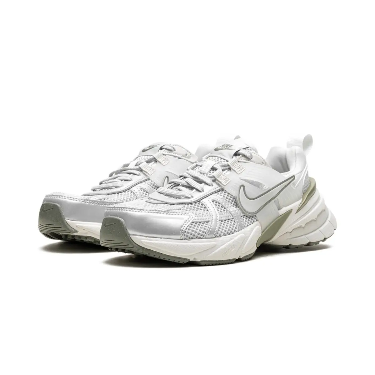 Nike v2k Run Unisex Photon Dust / Light Silver 9 Women`s / 7.5 Men`s