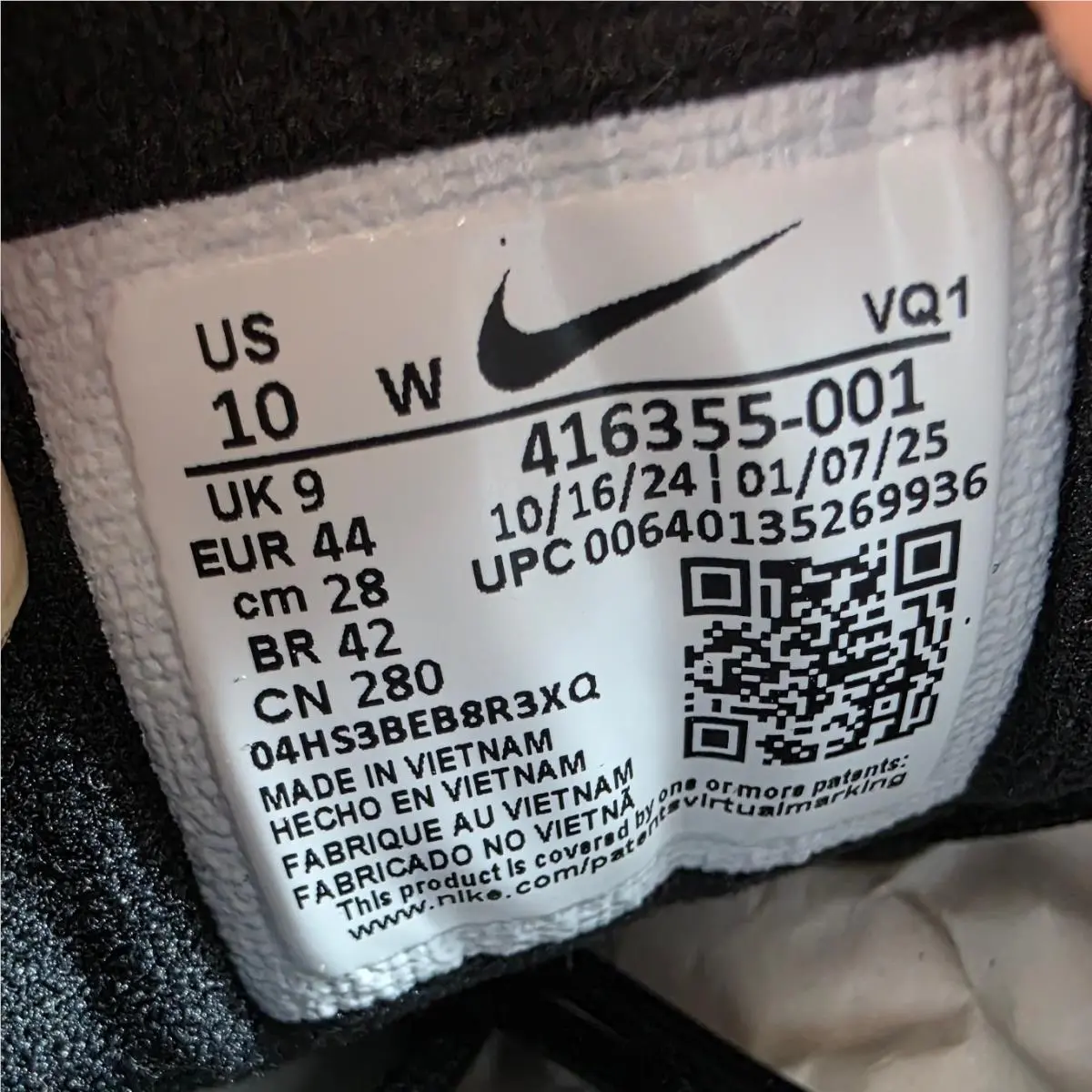 Nike shoes - Nike Air Monarch IV - Air Monarch - Black 3