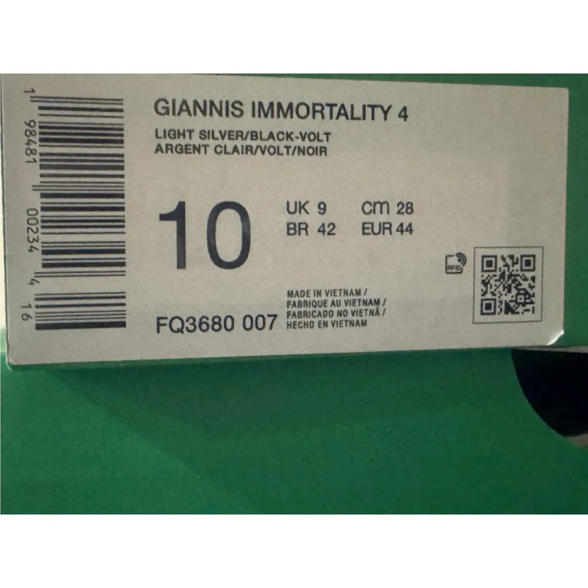 Nike shoes - Giannis Immortality 4 - Giannis Immortality - Gray 0