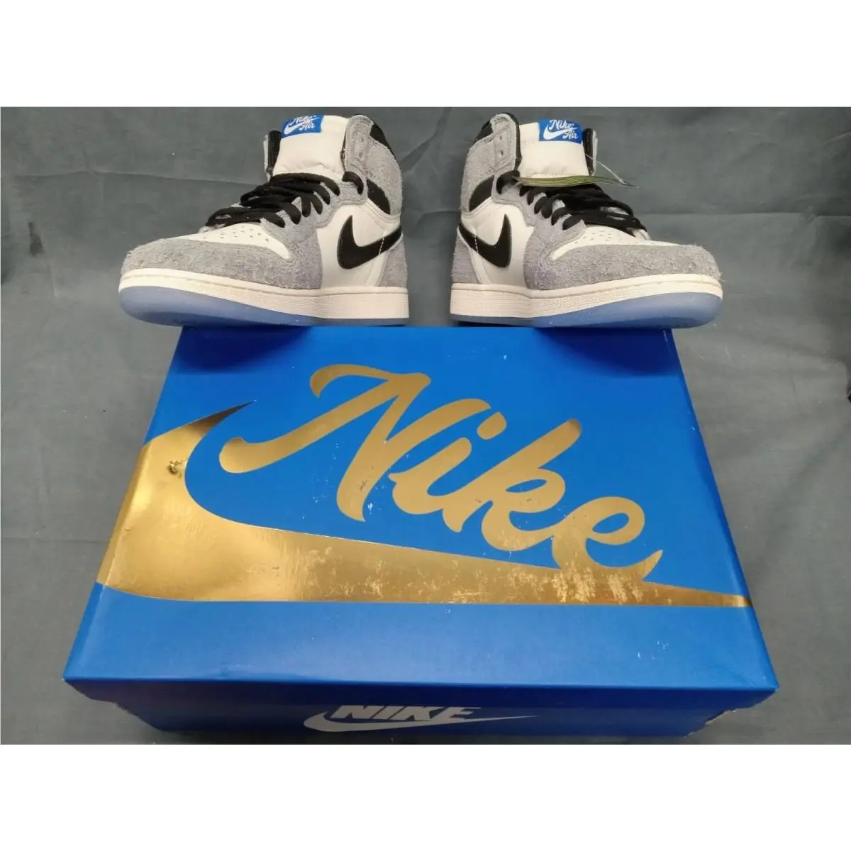 Nike shoes - Air Jordan 1 - Air - FD1437 003 - Gray (UPC: 198726591695) 10
