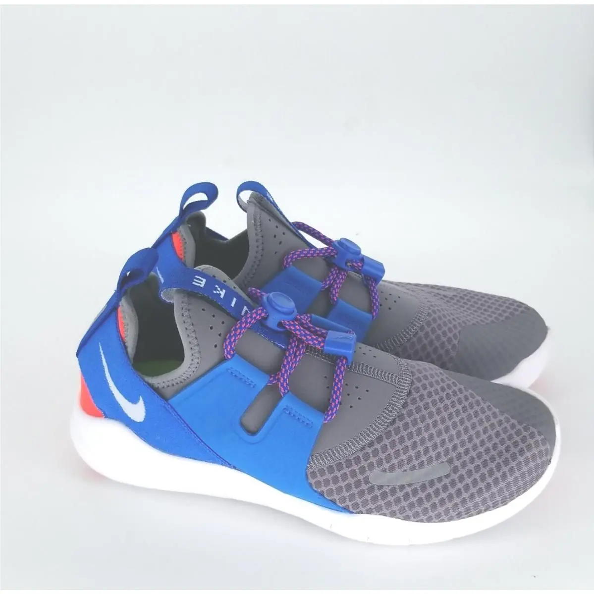 Nike shoes - Nike Free RN - Free - Gunsmoke/White/Signal Blue 7