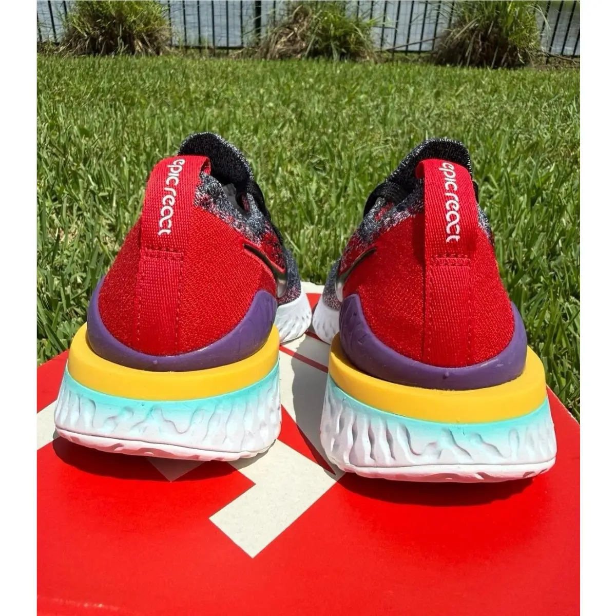 Nike shoes - Nike Epic React - Epic React - Multicolor 4