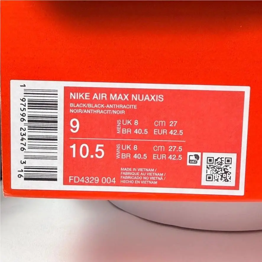 Nike shoes - Nike Air Max Nuaxis - Air Max Nuaxis - Black 6