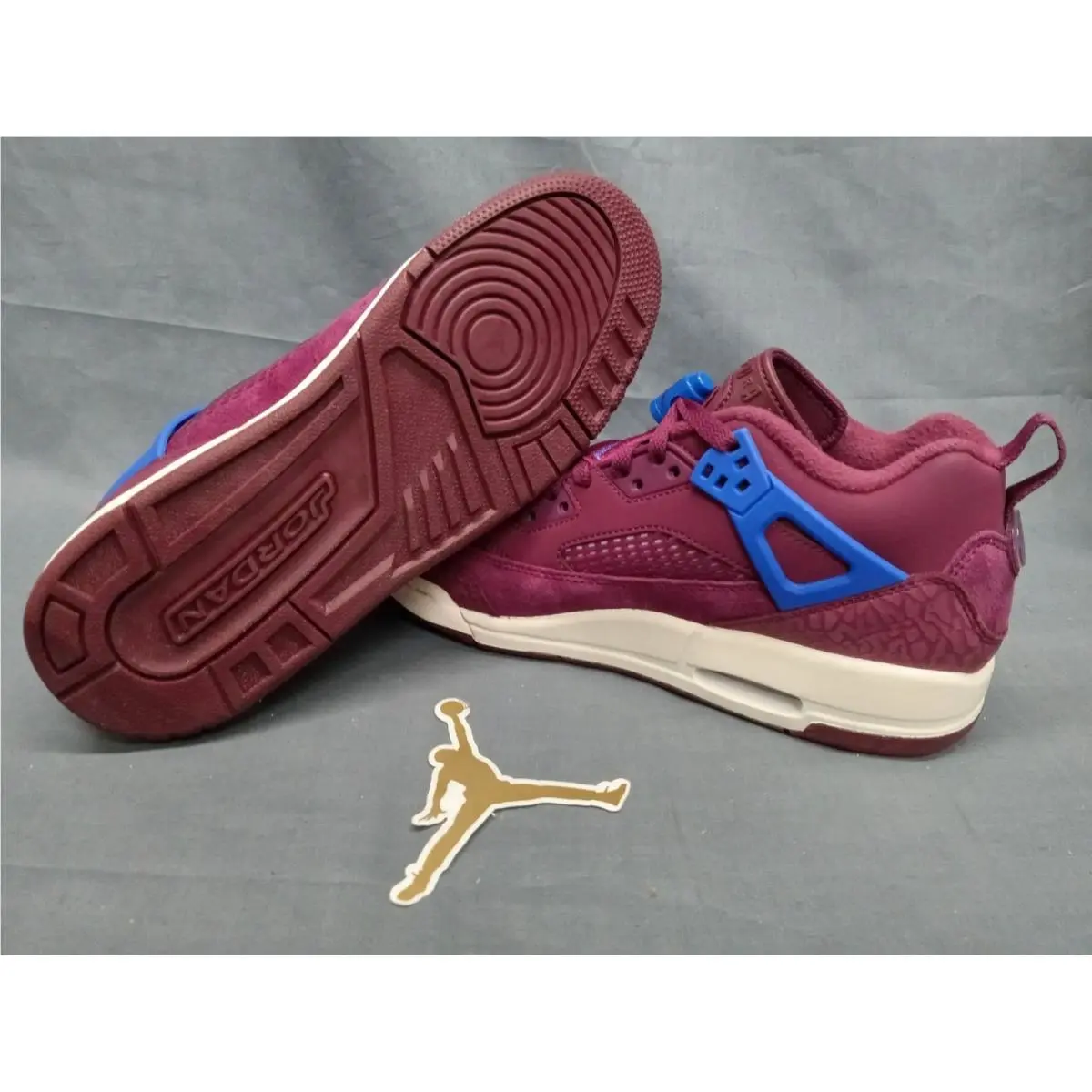 Nike shoes - Nike Jordan Spizike Low (GS) - FQ3950 641 - Bordeaux / Sail / Hyper Royal (UPC: 197600911246) 0