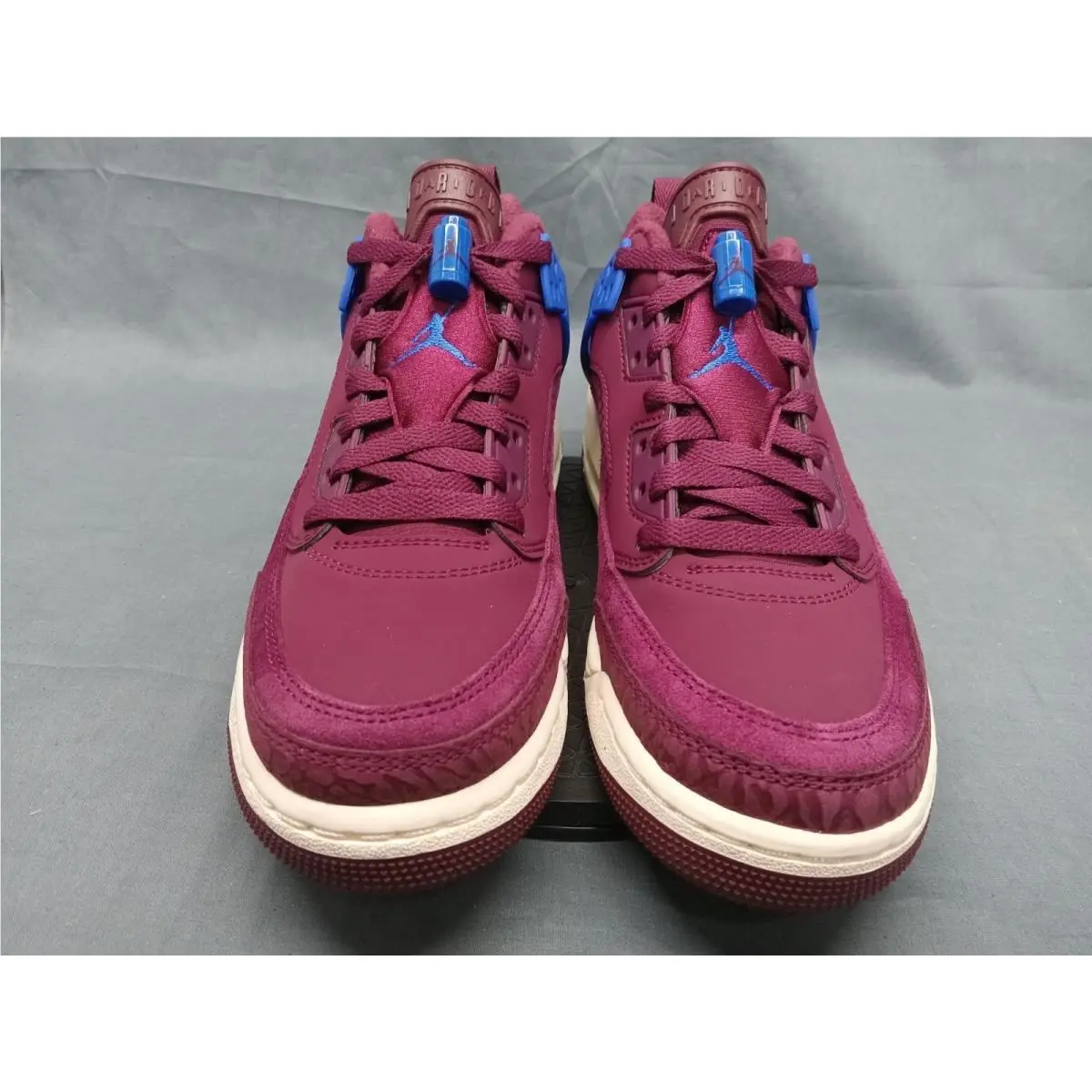 Nike shoes - Nike Jordan Spizike Low (GS) - FQ3950 641 - Bordeaux / Sail / Hyper Royal (UPC: 197600911246) 1