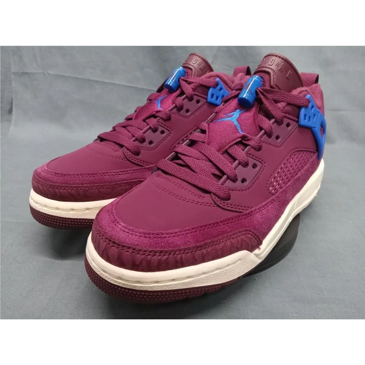 Nike shoes - Nike Jordan Spizike Low (GS) - FQ3950 641 - Bordeaux / Sail / Hyper Royal (UPC: 197600911246) 2