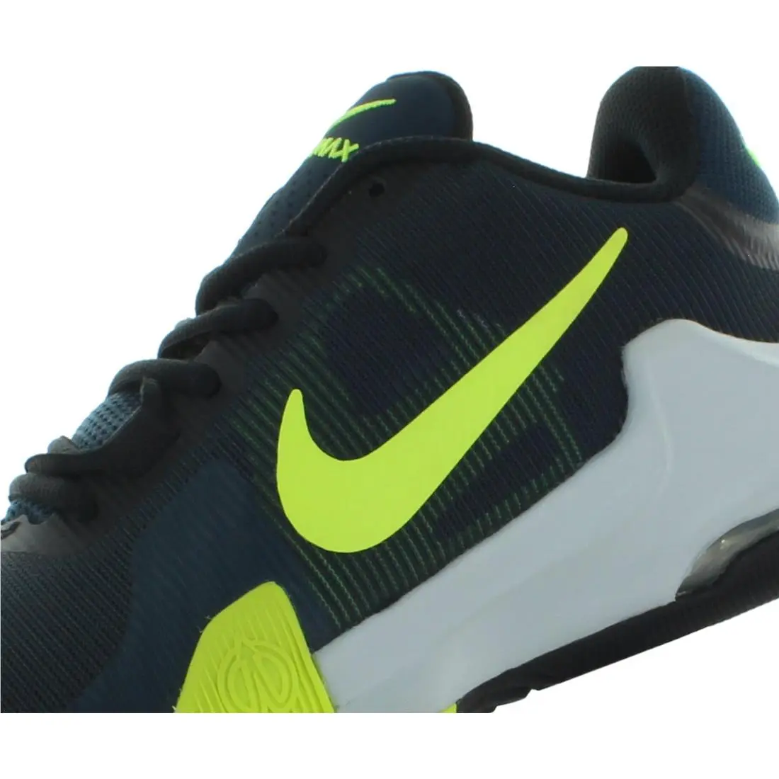 Nike shoes - Nike Air Max Impact - Air Max Impact - DM1124-006 - Black, Full: Black/Volt/Armory Navy (UPC: 196154131919) 0