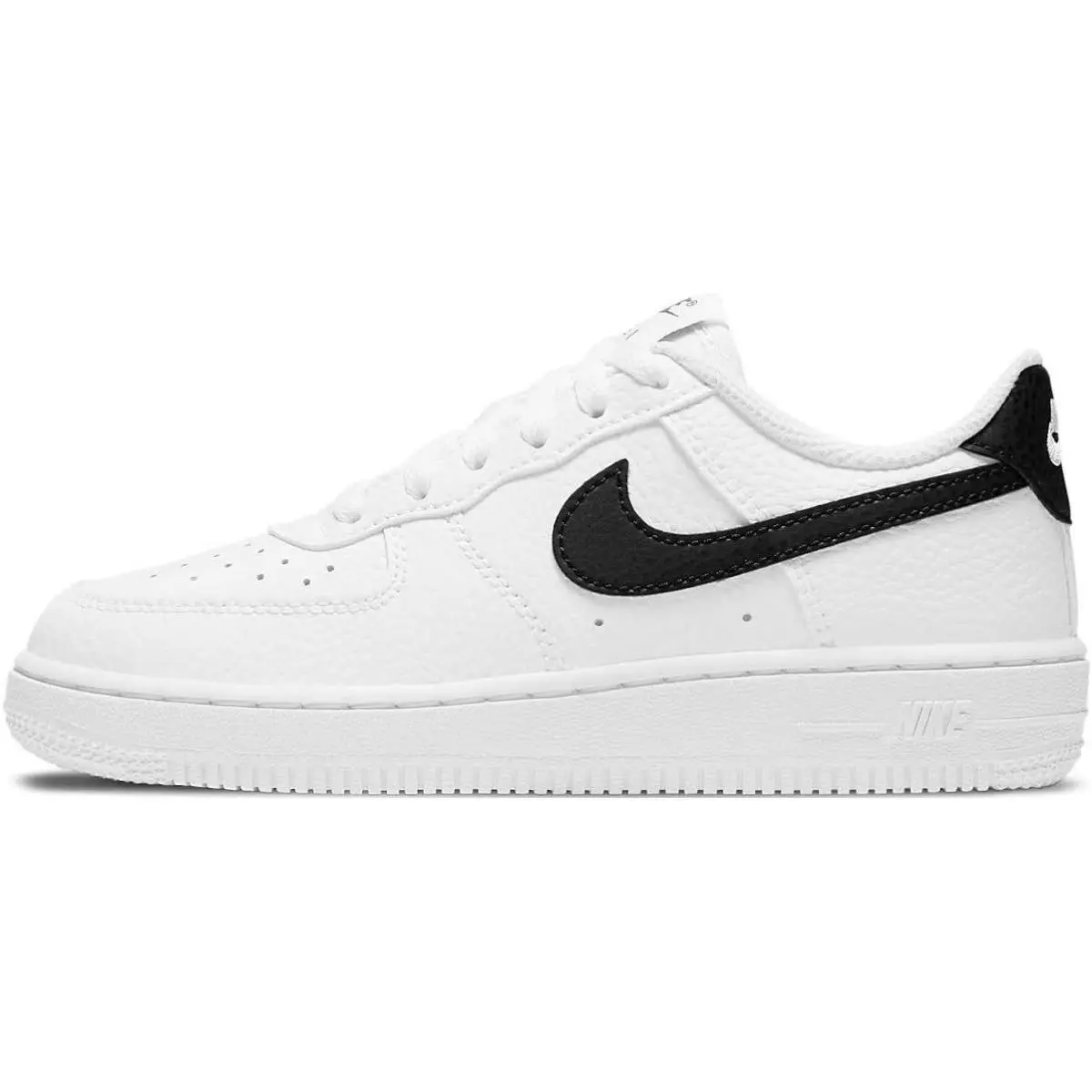Little Kid`s Nike Force 1 White/black CZ1685 100 - 12.5