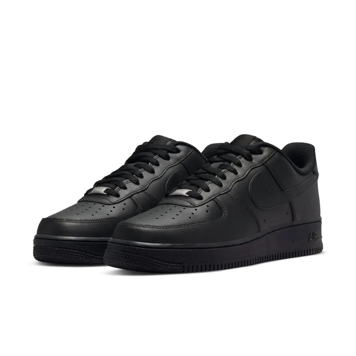 Mens Nike Air Force 1 `07 CW2288-001 Black/black Sneaker Athletic New-size 6.5 - BLACK/BLACK