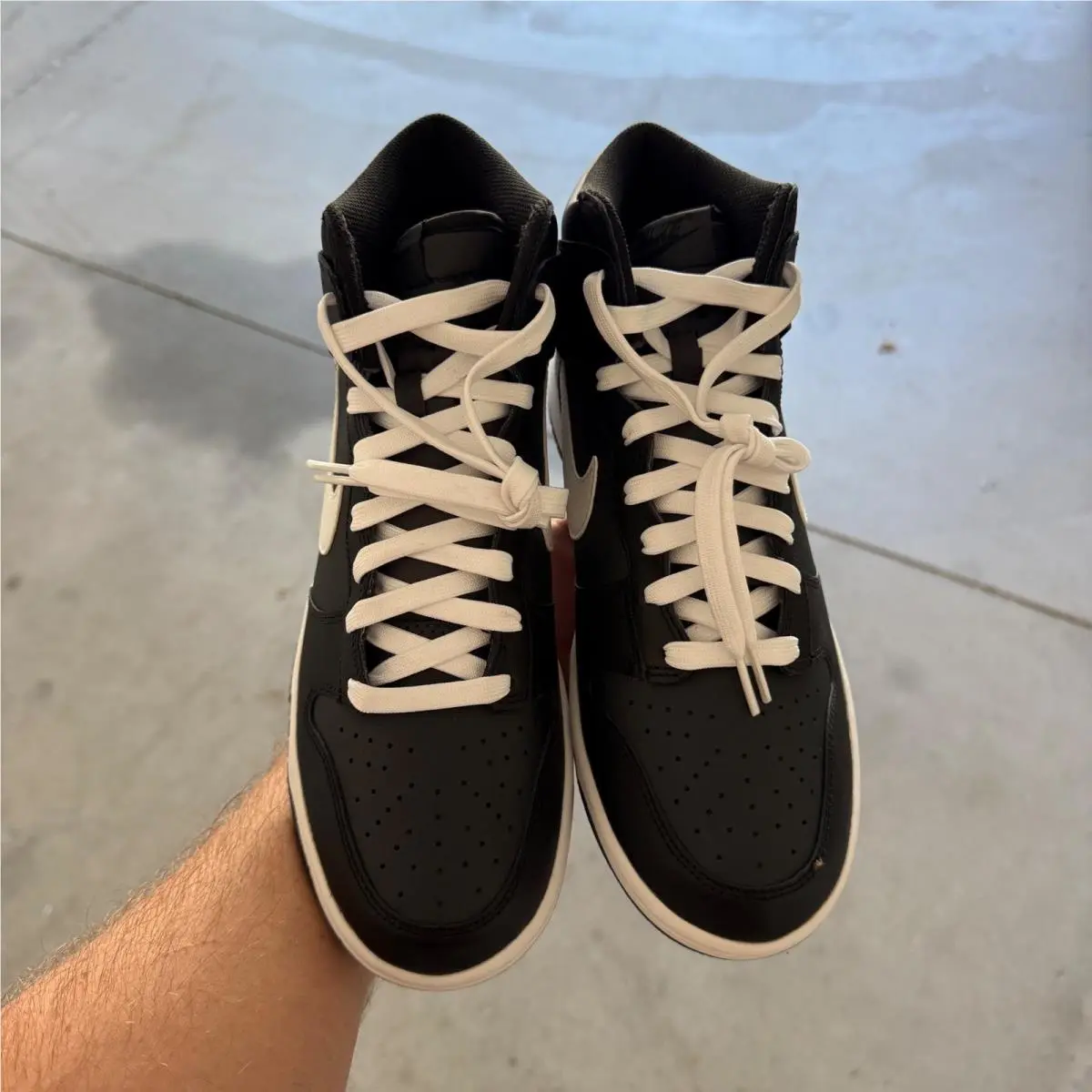 Nike shoes - Nike Dunk High Retro Anthracite - Black 1