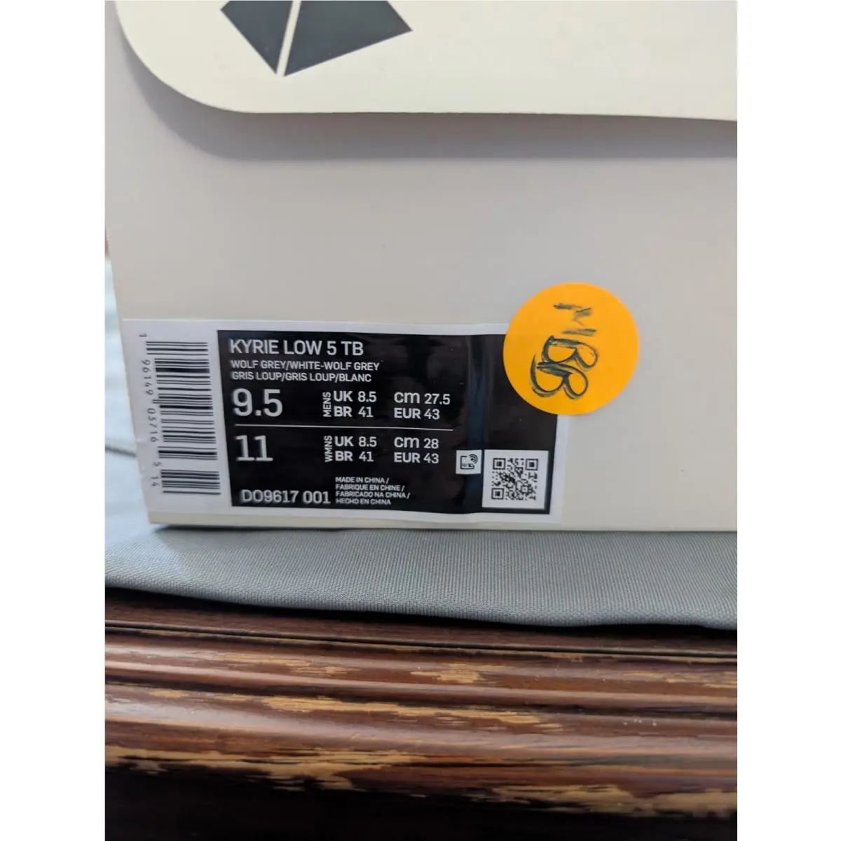 Nike shoes - Nike Kyrie Low - Kyrie Low - D09617-001 - Gray 5