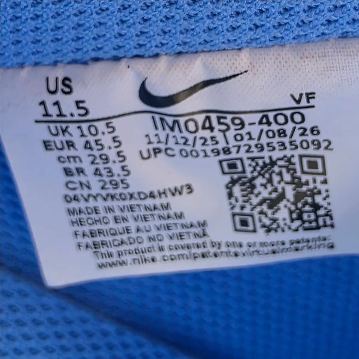 Nike shoes - Court Vision Low Next Nature - Blue 3