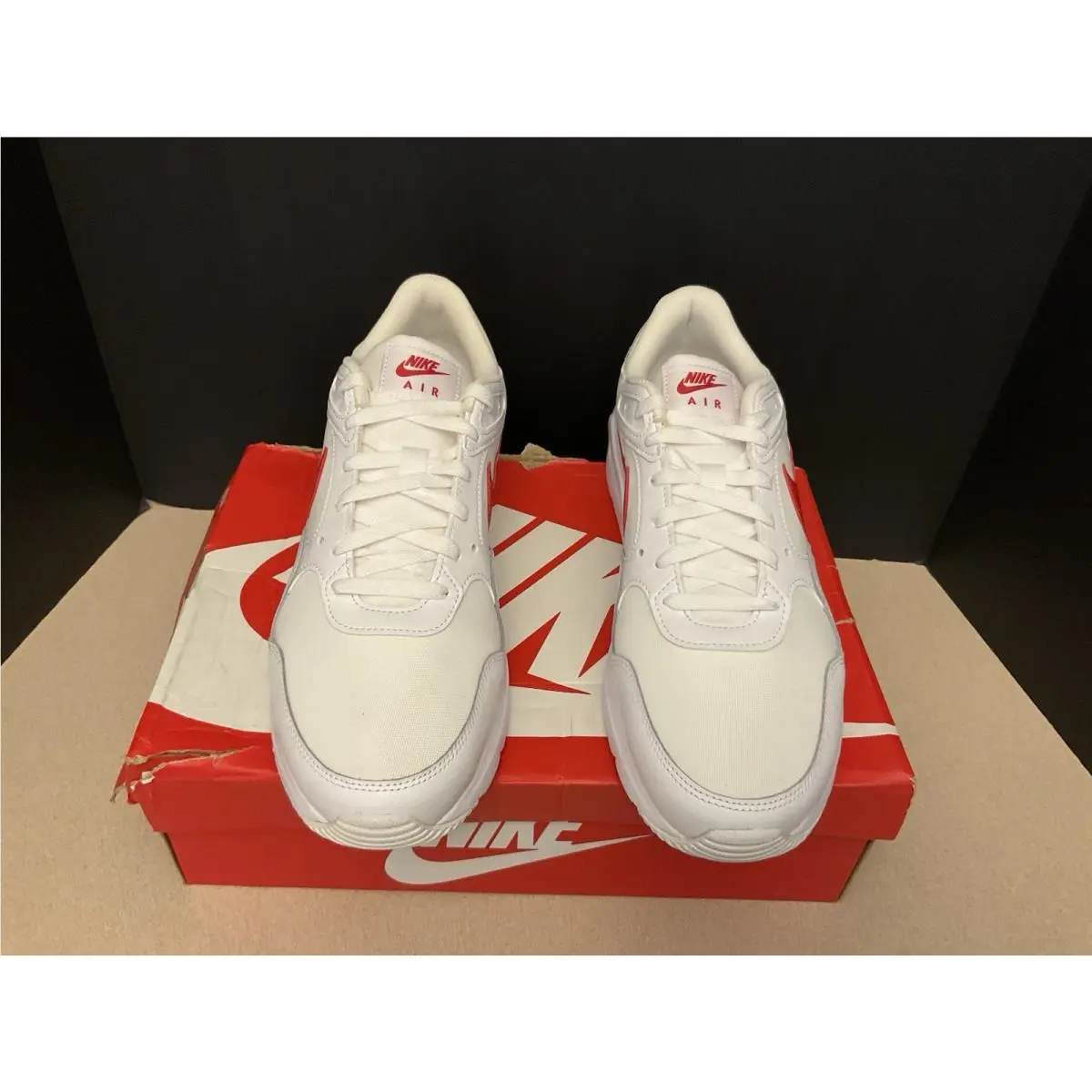 Nike shoes - Nike Air Max SC - Air Max - Cw4555-122 - White/Red 1