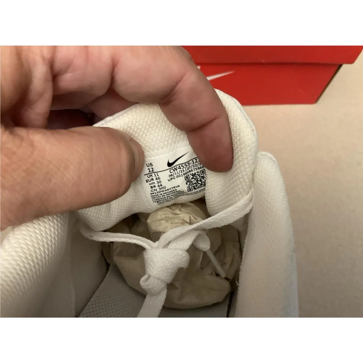 Nike shoes - Nike Air Max SC - Air Max - Cw4555-122 - White/Red 3