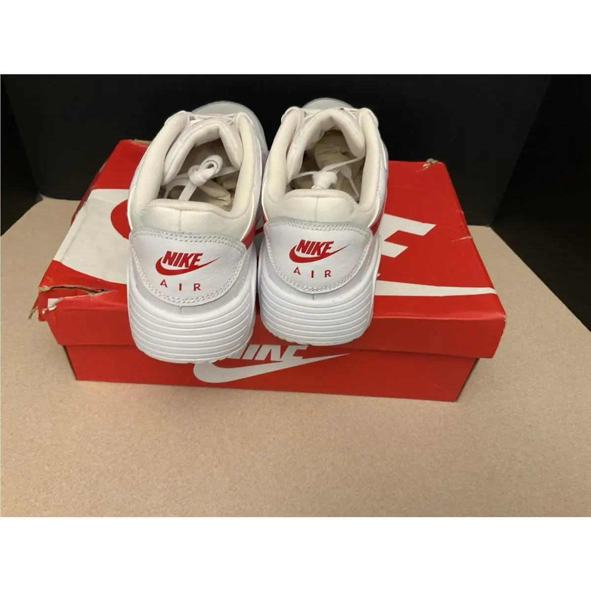 Nike shoes - Nike Air Max SC - Air Max - Cw4555-122 - White/Red 5