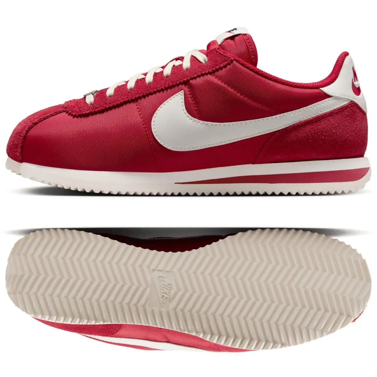 Nike Cortez Textile University Red/white/silt Red DZ2795-606 Women Shoes Sz 9.5