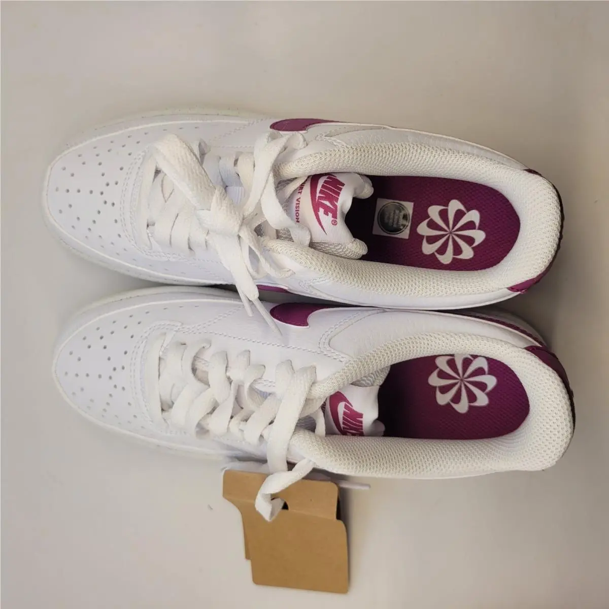 Nike shoes - Nike Court Vision Low - Court Vision Low - White 3