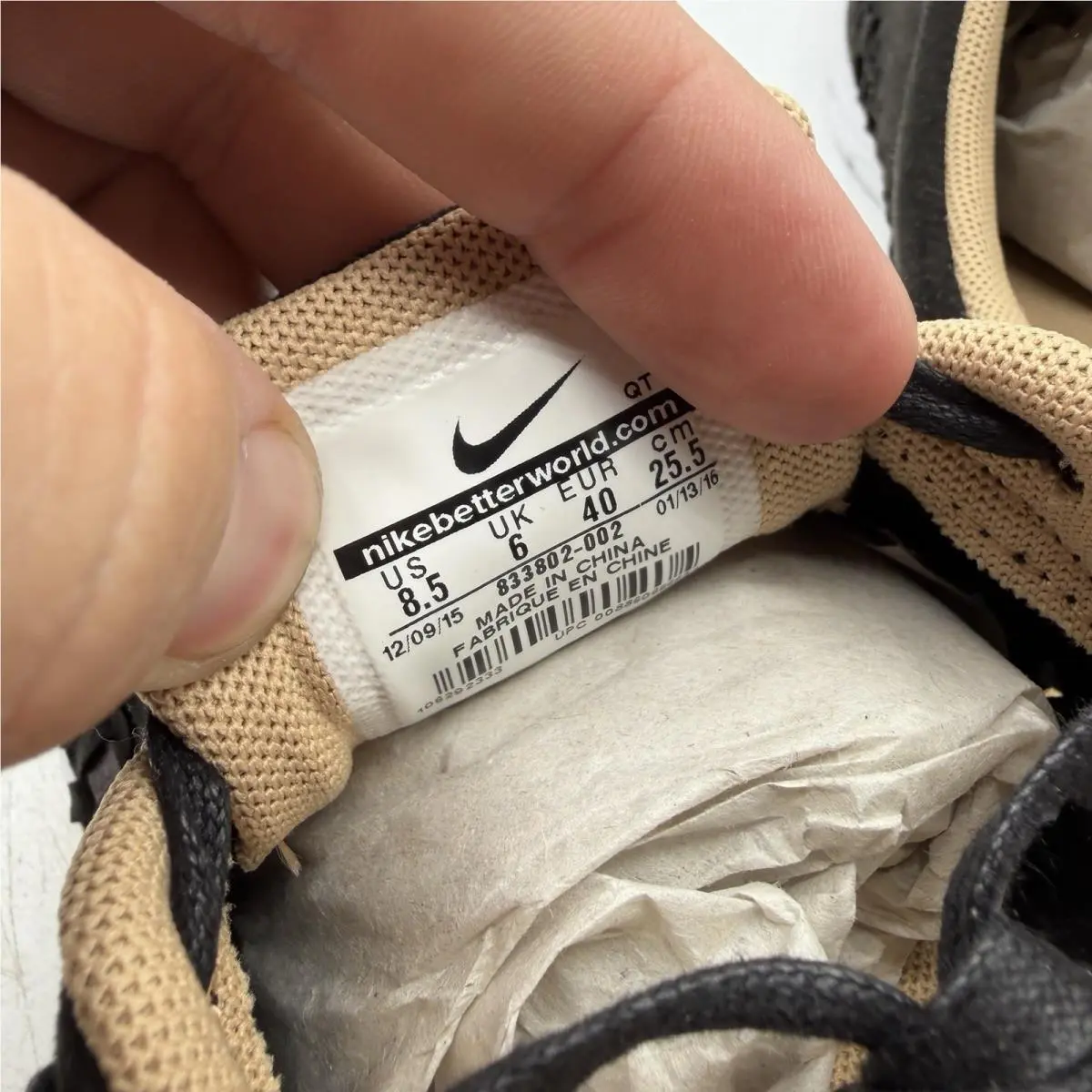 Nike shoes - Nike Mayfly - Mayfly - 833802-002 - Black (UPC: 0887226036170) 9