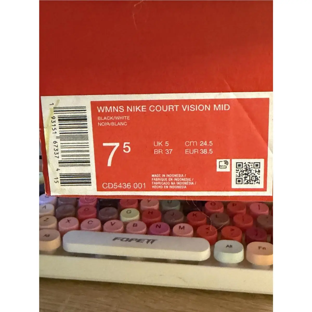 Nike shoes - Nike Court Vision - Court Vision - Multicolor 14