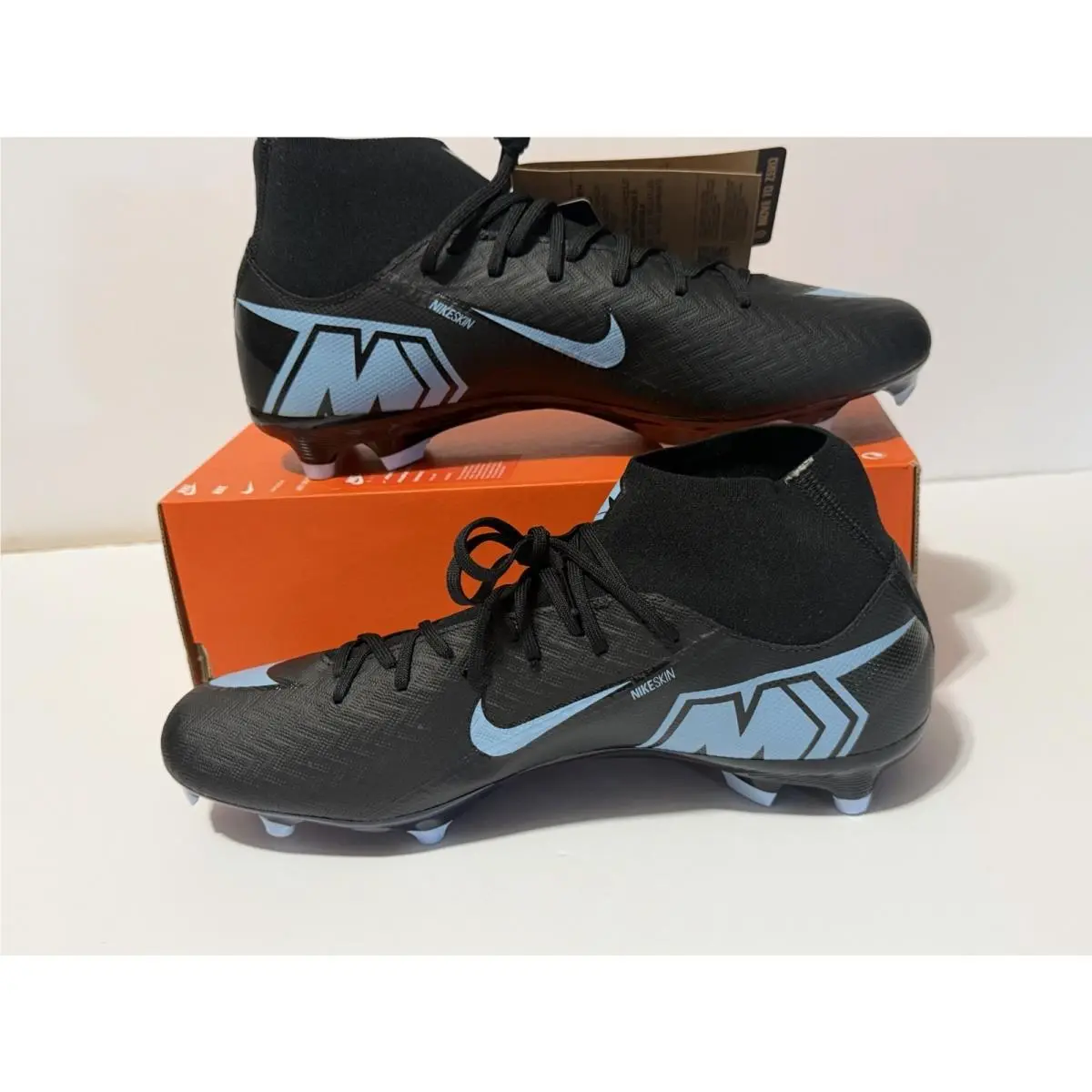 Nike shoes - Nike Mercurial Superfly 10 Academy Multi-Ground - Black/Ice Blue 3