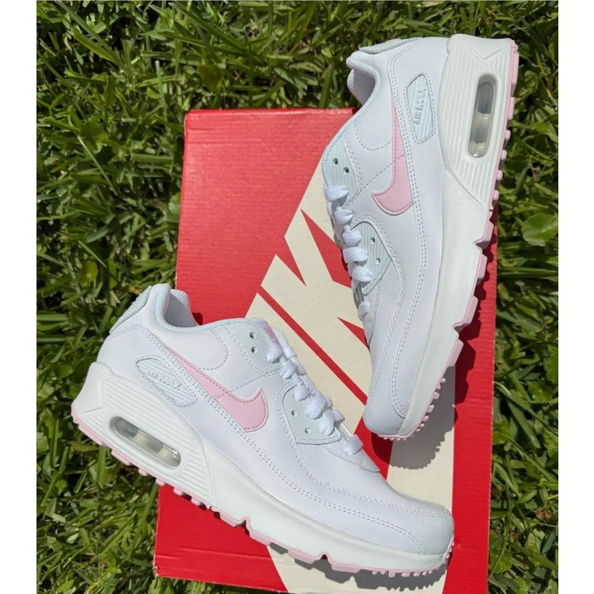 Nike shoes - Nike Air Max 90 - Air Max - CD6864-121 - white / pink 0