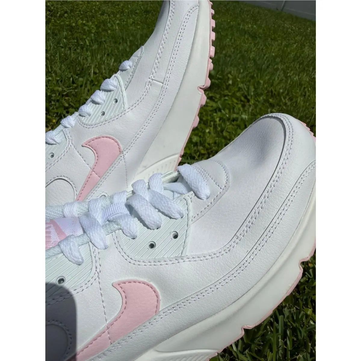 Nike shoes - Nike Air Max 90 - Air Max - CD6864-121 - white / pink 3