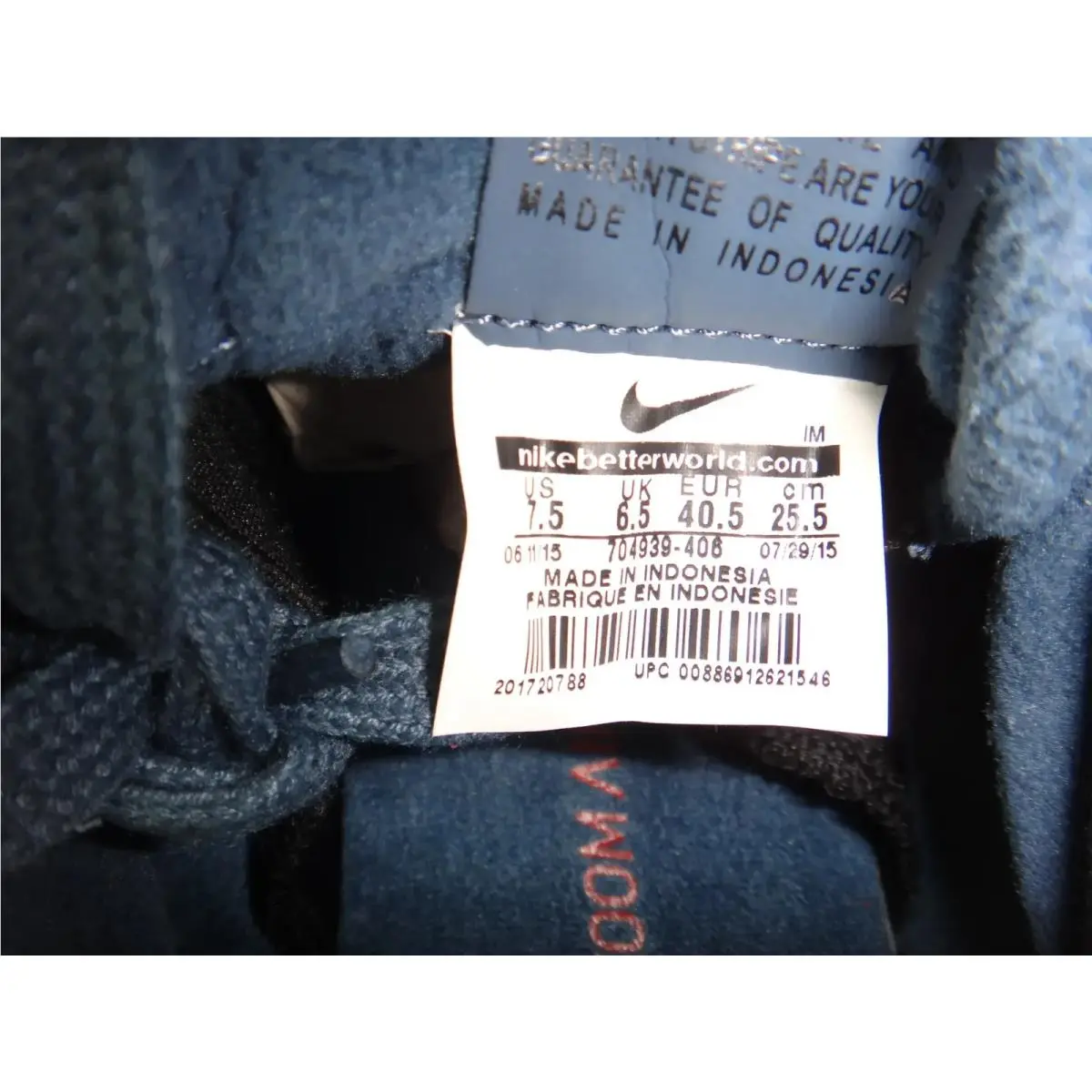 Nike shoes - Blazer GT SB - Blazer - 704939-406 - Blue 8