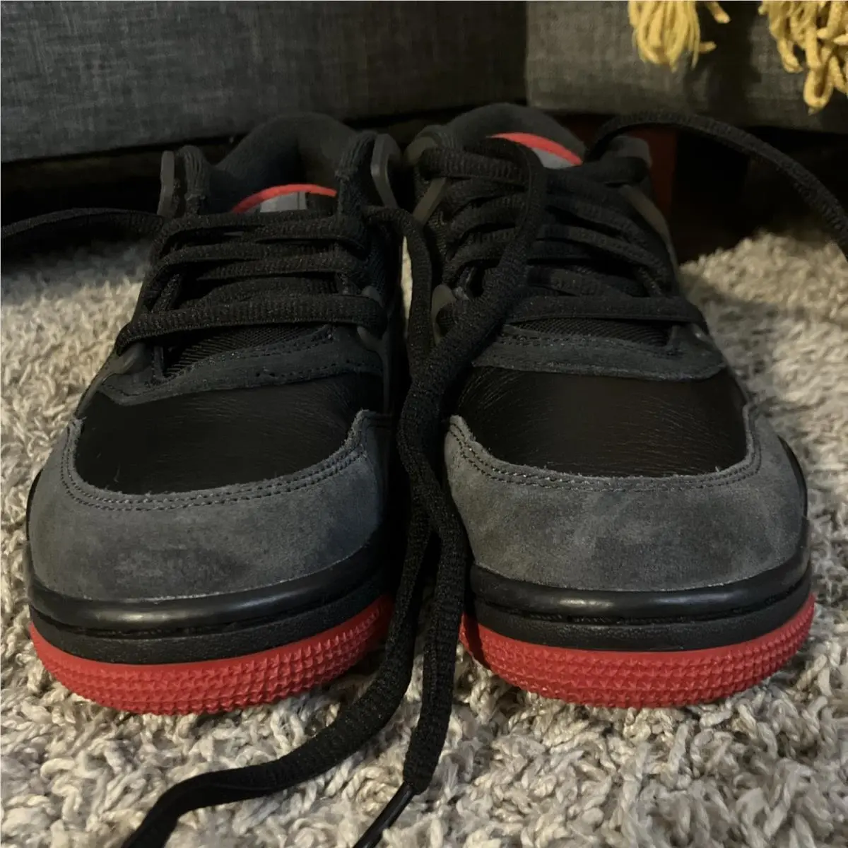 Nike shoes - Air Jordan 4 - Air - Red 0