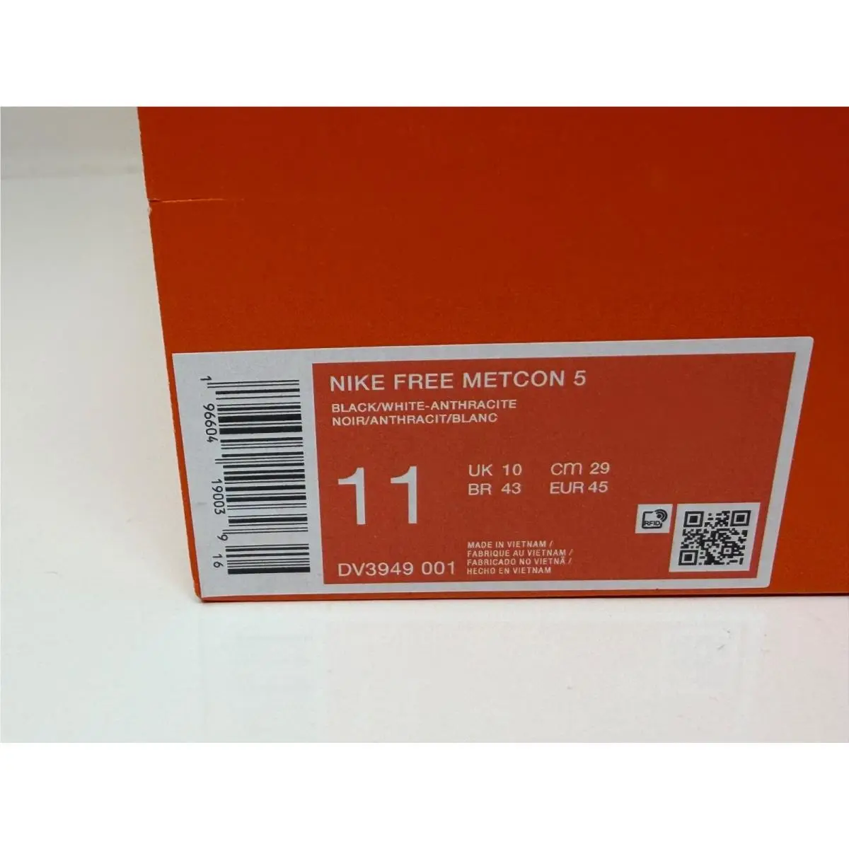 Nike shoes - Metcon Free - Metcon Free - Black (UPC: 196604190039) 5