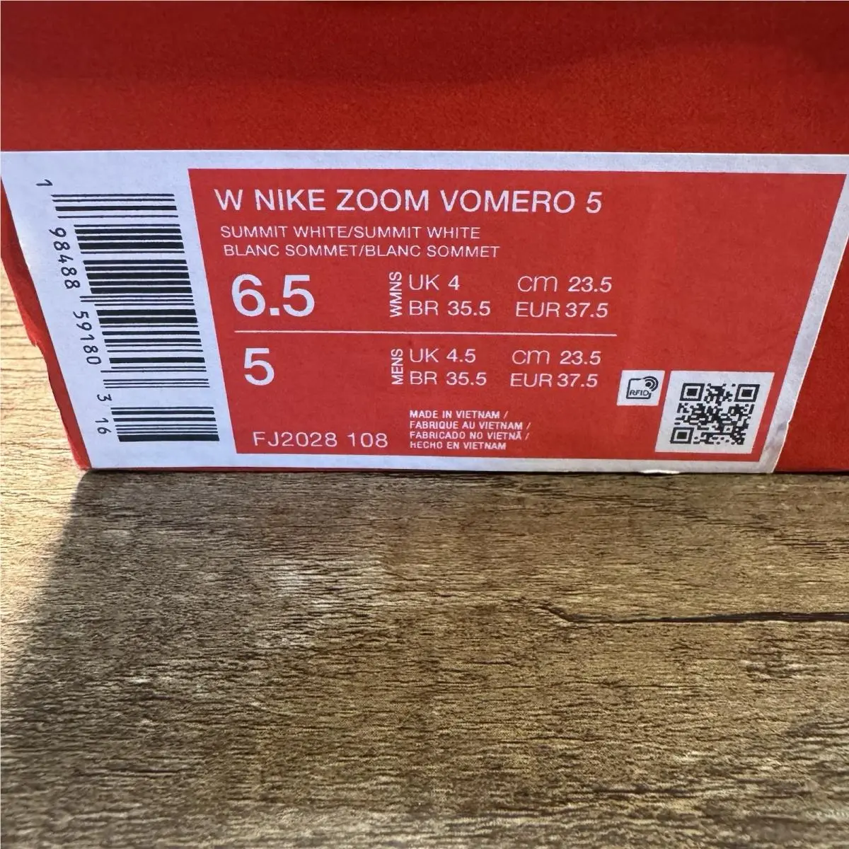 Nike shoes - Nike Zoom Vomero - Zoom Vomero - FJ2028-108 - White 0