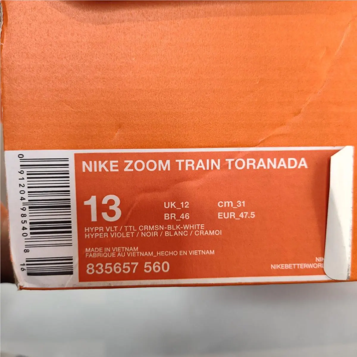 Nike shoes - Nike Zoom Air - Zoom Air - 835657-560 - Purple 8
