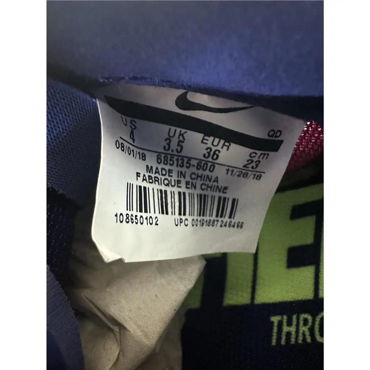 Nike shoes - Nike Zoom SD 4 - Zoom - 685135-600 - Purple (UPC: 191887246466) 5