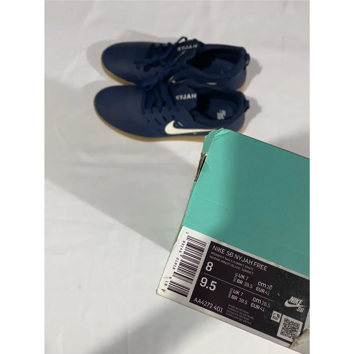 Nike shoes - Nike SB Nyjah - Nyjah - AA4272-401 - Blue (UPC: 0193145319189) 9