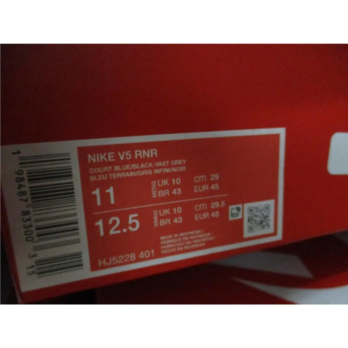 Nike shoes - Nike V5 RNR - RNR - Blue 7