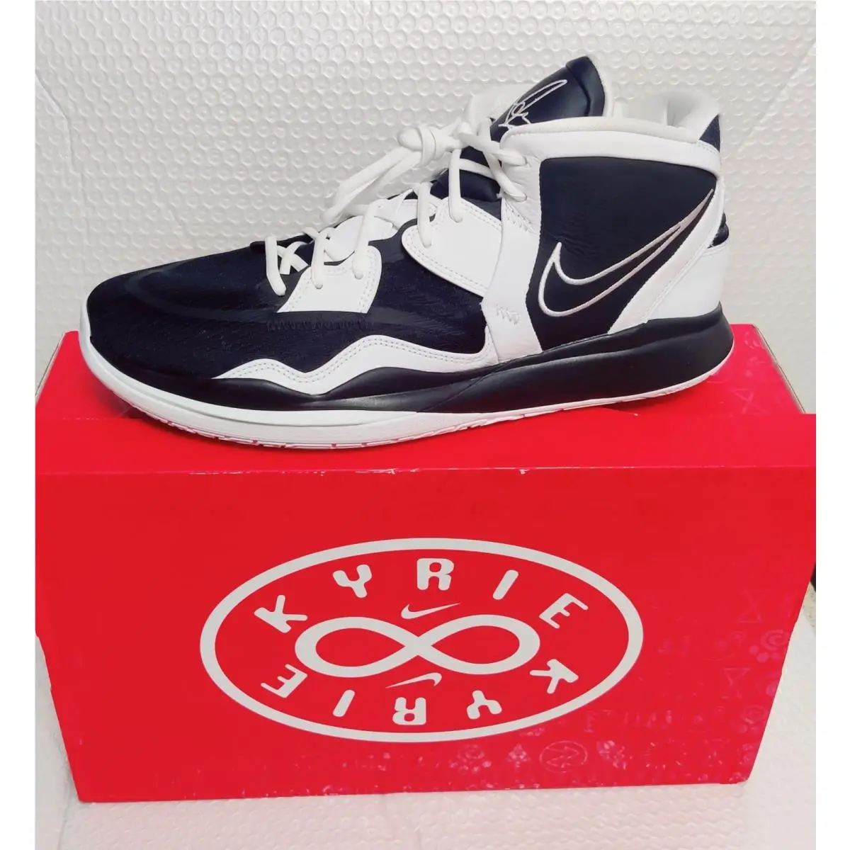 Nike shoes - Nike Kyrie Infinity - Kyrie Infinity - DX6653 002 Promo - black white 0