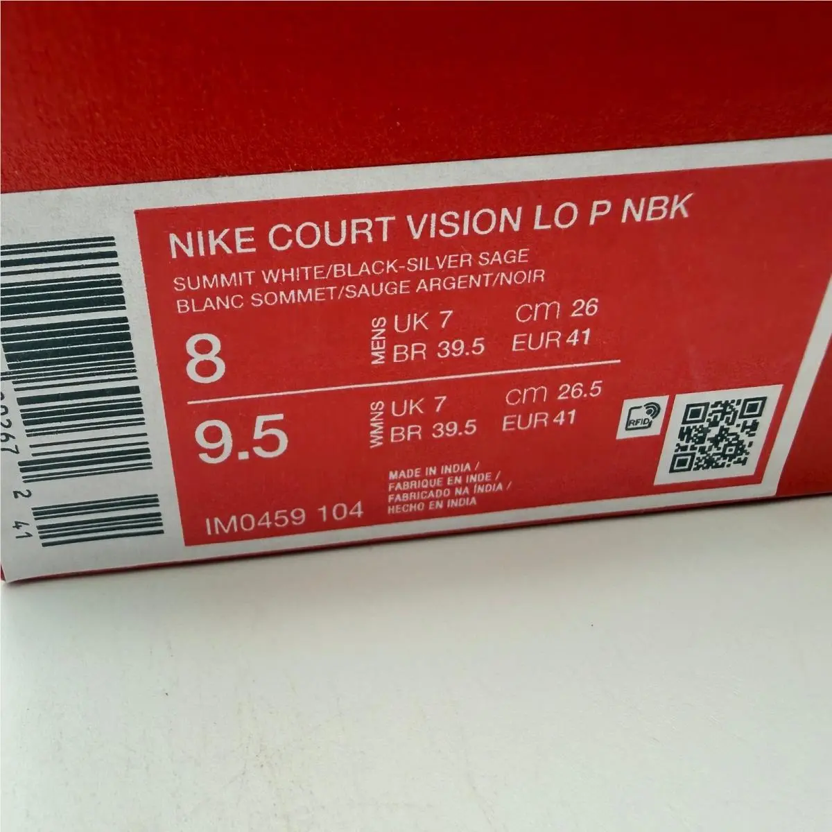 Nike shoes - Nike Court Vision Lo P NBK - White 5