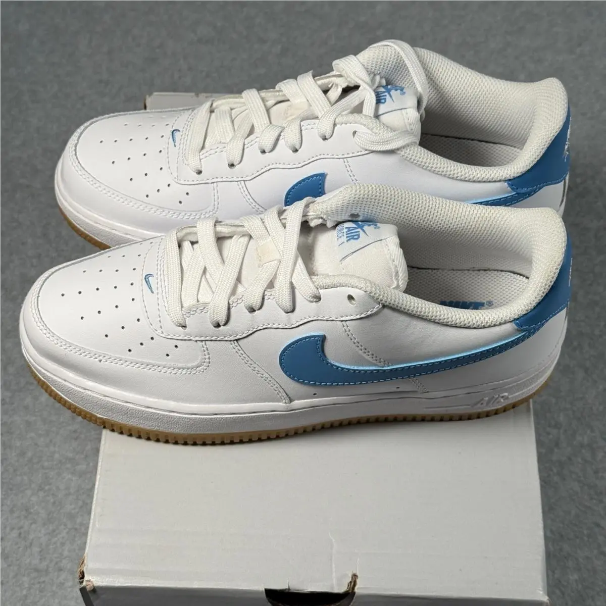 Nike shoes - Nike Air Force 1 GS - White 3