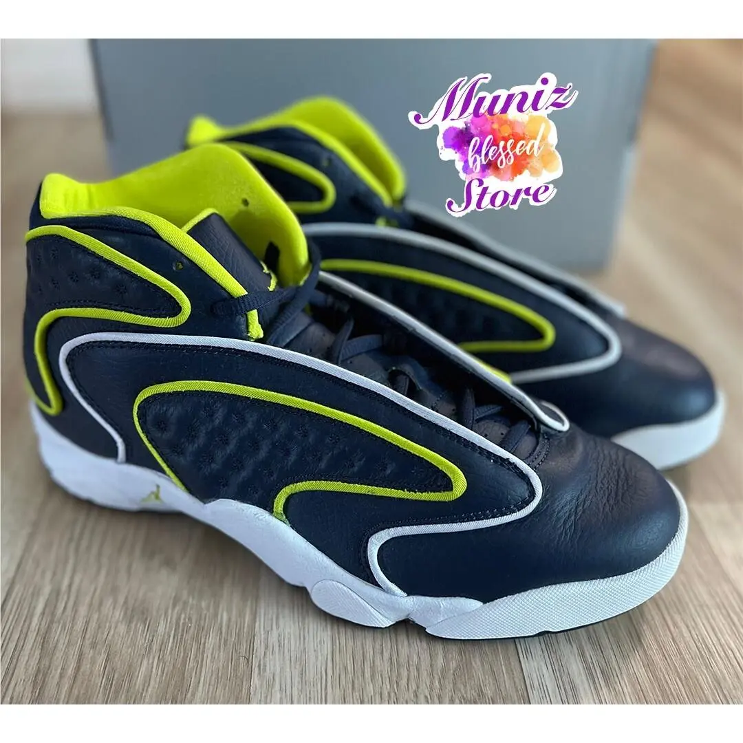 Nike shoes - OG retro 13 - retro - Navy/VenomGreen/White 4