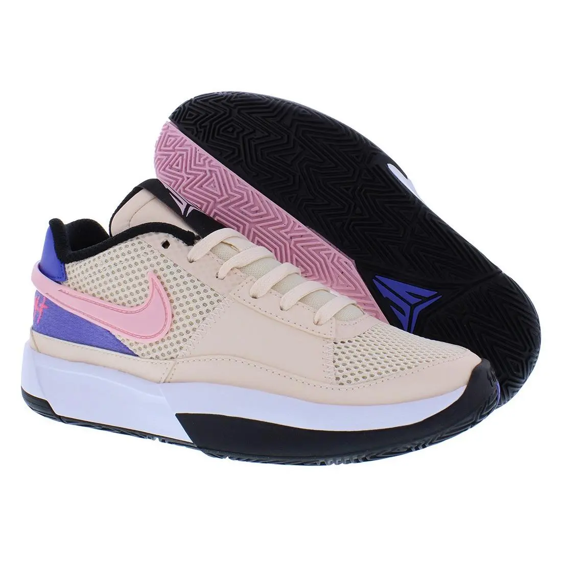 Nike JA 1 GS Girls Shoes Size 7 Color: Guava Ice/med Soft Pink/white