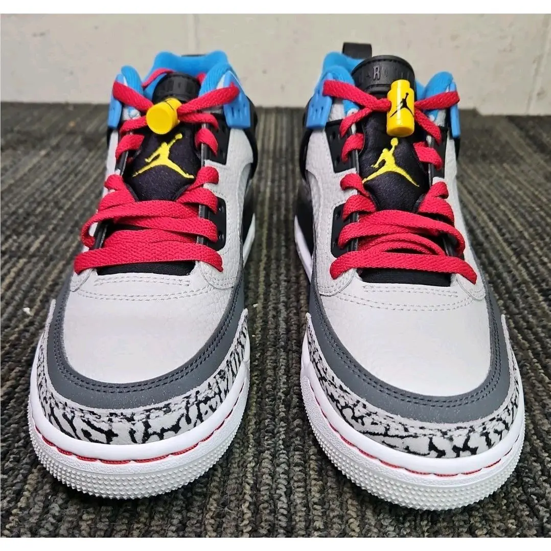 Nike shoes - Nike IM7423-004 Jordan Spizike Low SE (GS) - IM7423-004 - Neutral Grey/Varsity Maize 2