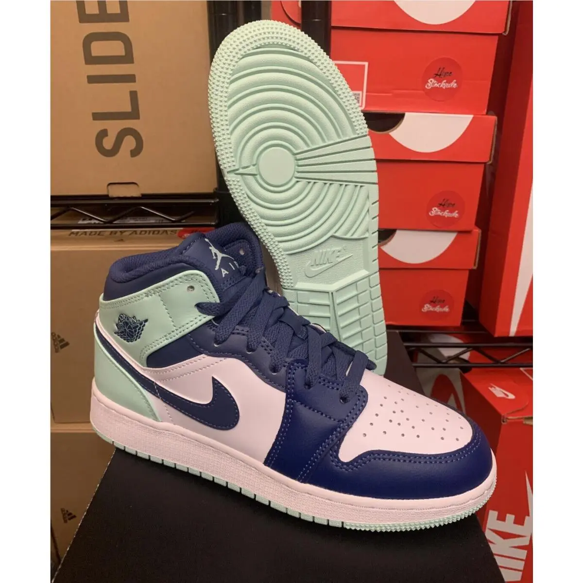 Nike shoes - Air Jordan 1 - Air - 554724-413|554725-413 - Multicolor 5