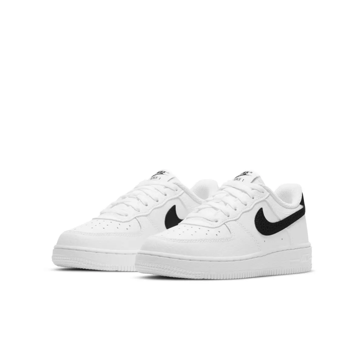 Kids Nike Air Force 1 CT3839-100 White/black White/black Sneaker New-size 5