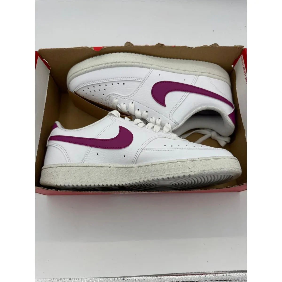 Nike shoes - Nike Court Vision Low NN - White 5