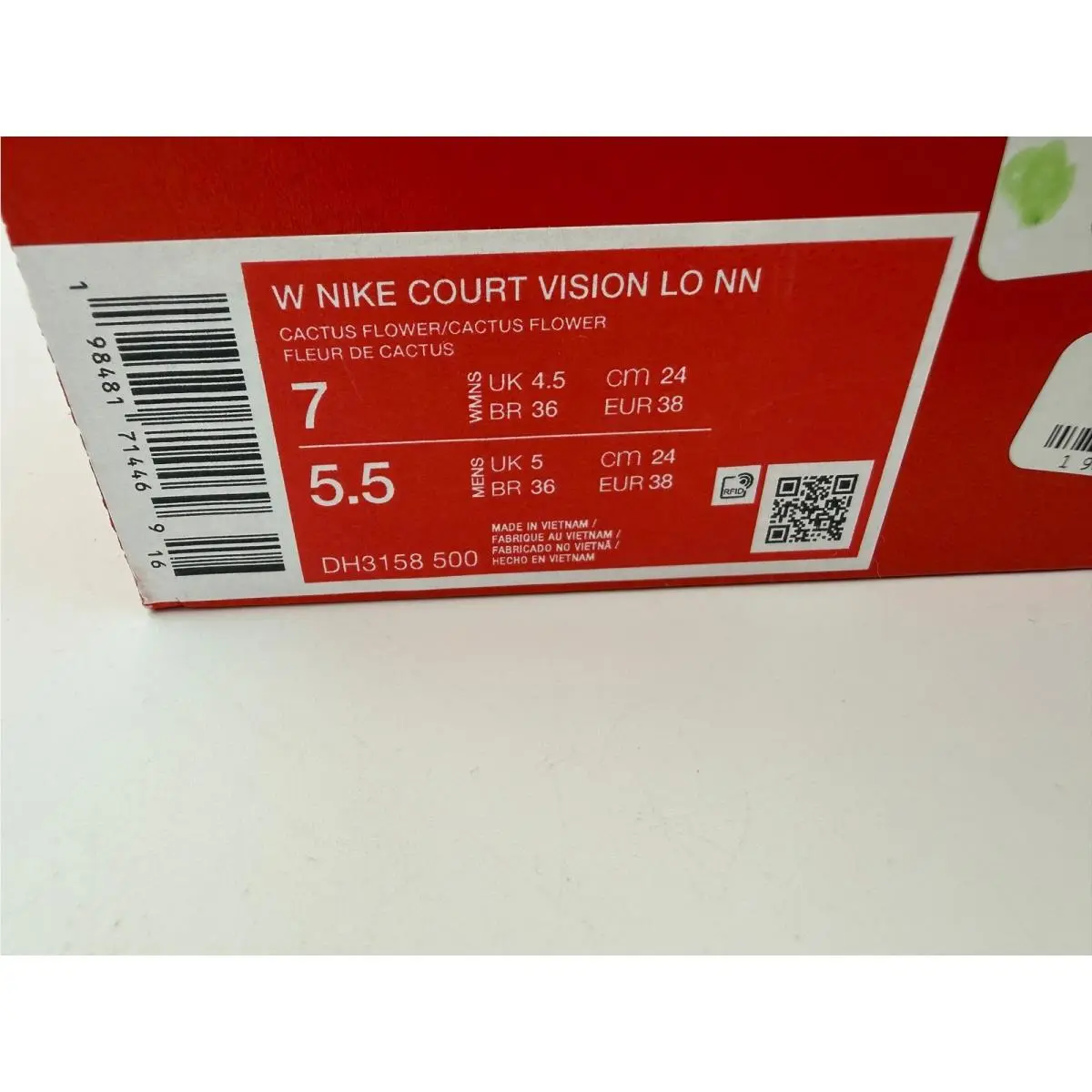Nike shoes - Nike Court Vision Low NN - White 0