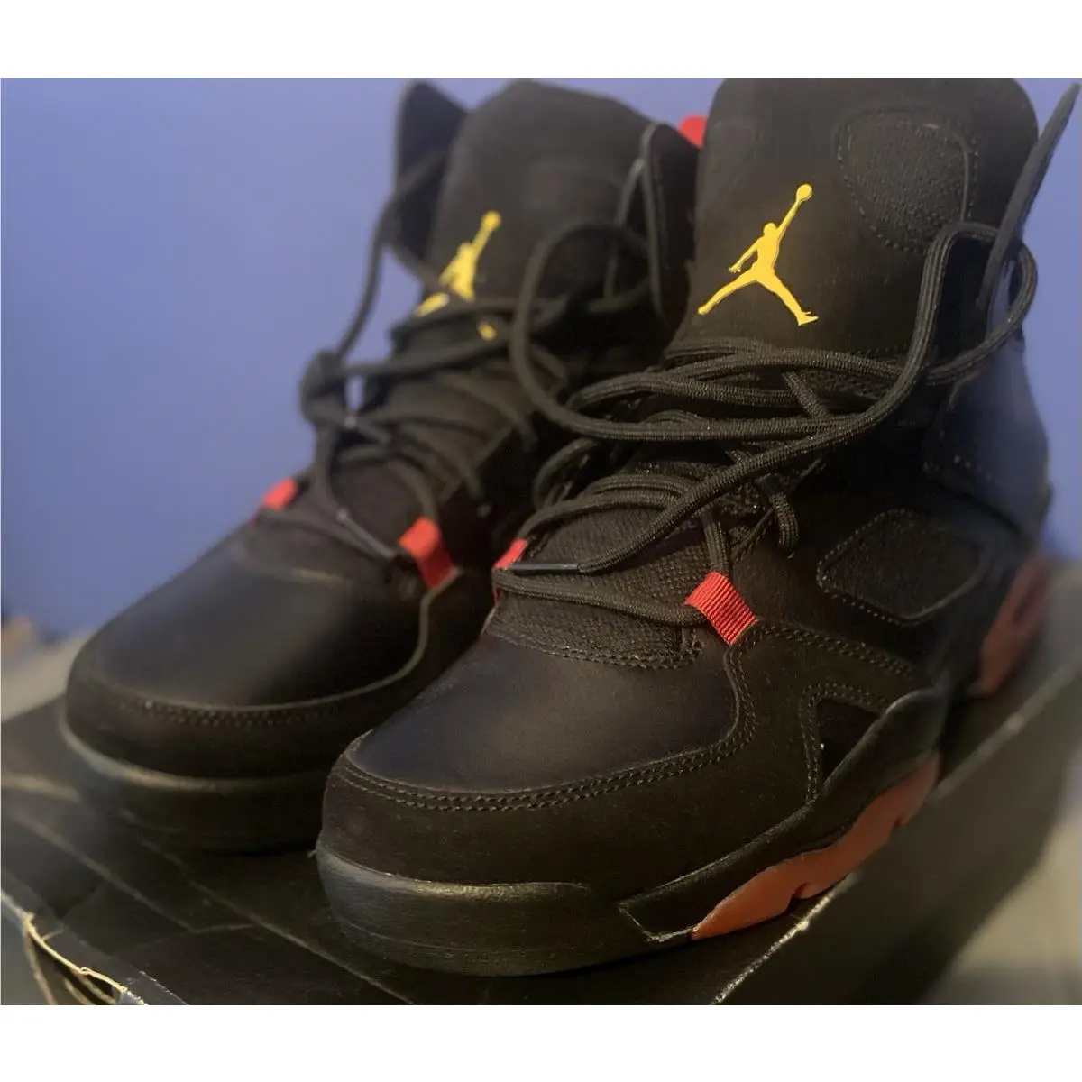 Nike shoes - Air Jordan Flight Club 91 - 555475 067 - Black 12