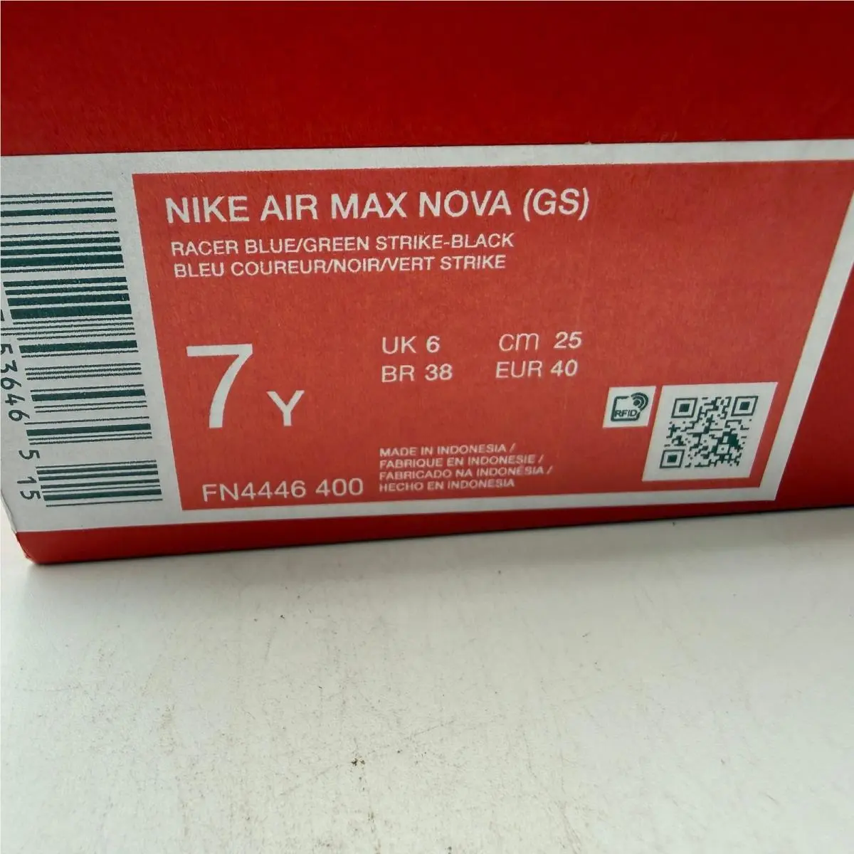 Nike shoes - Nike Air Max Nova (GS) - Blue 0